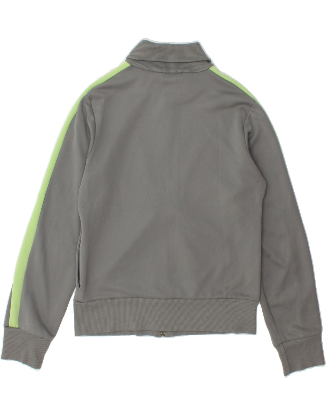 PUMA Womens Tracksuit Top Jacket UK 12 Medium Grey Colourblock Polyester Vintage Puma and Second-Hand Puma from Messina Hembry 