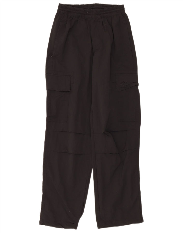 Pantaloni da tuta Adidas Cargo da uomo XS neri in poliammide