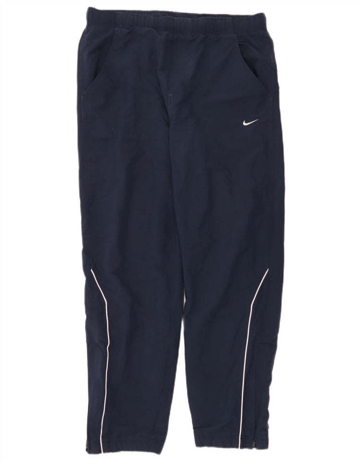 Pantaloni da tuta da uomo Nike Joggers medio poliestere blu navy