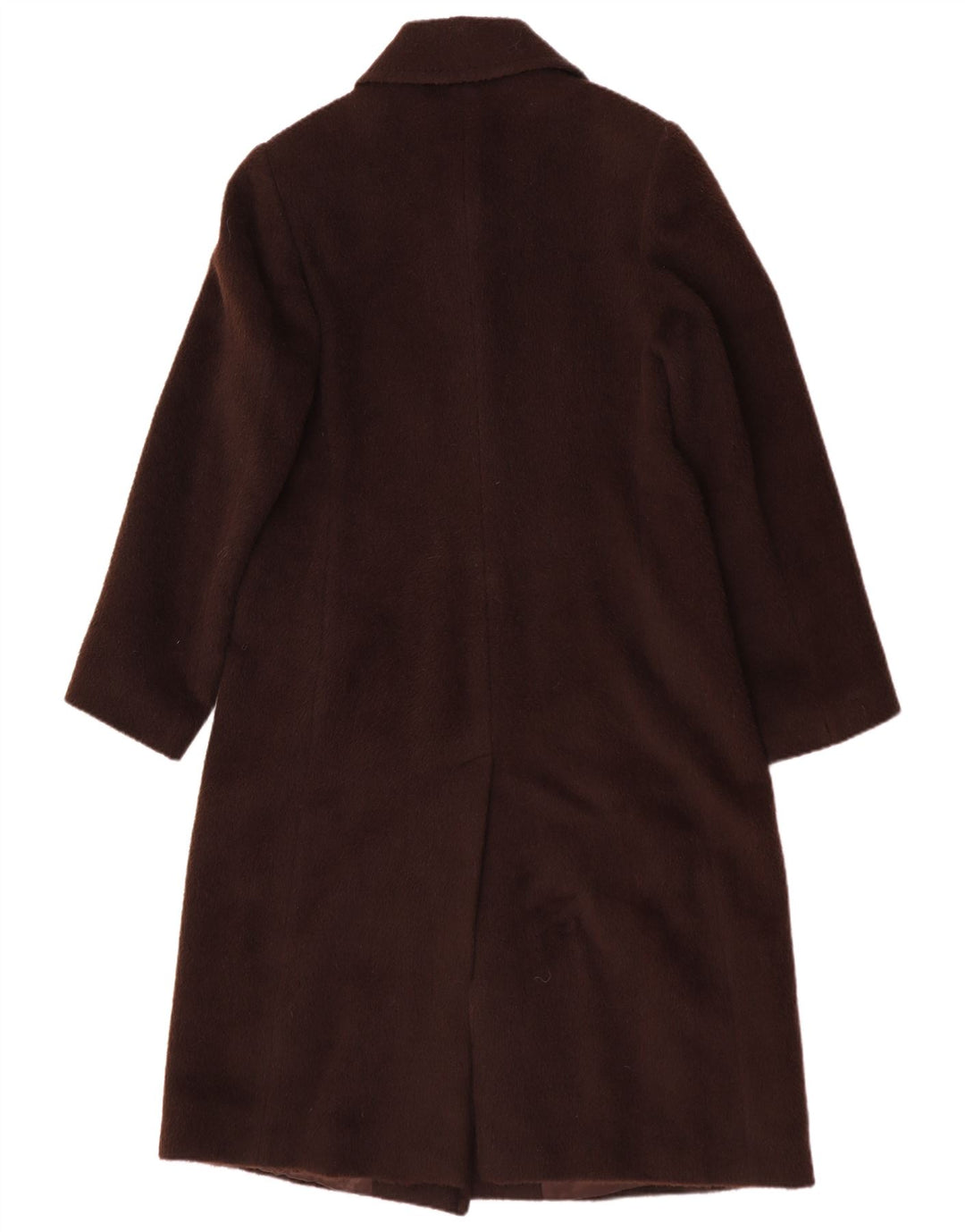 Soprabito vintage da donna IT 48 XL in lana marrone