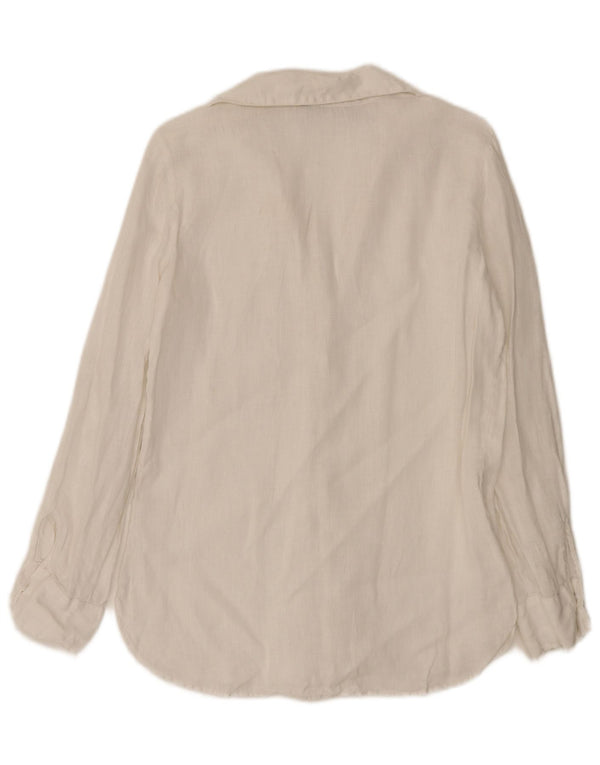 Camicia Zara da donna UK 10 piccola bianca