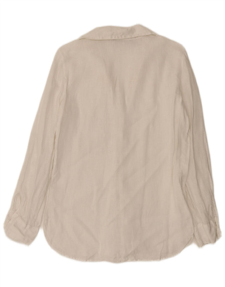Camicia Zara da donna UK 10 piccola bianca