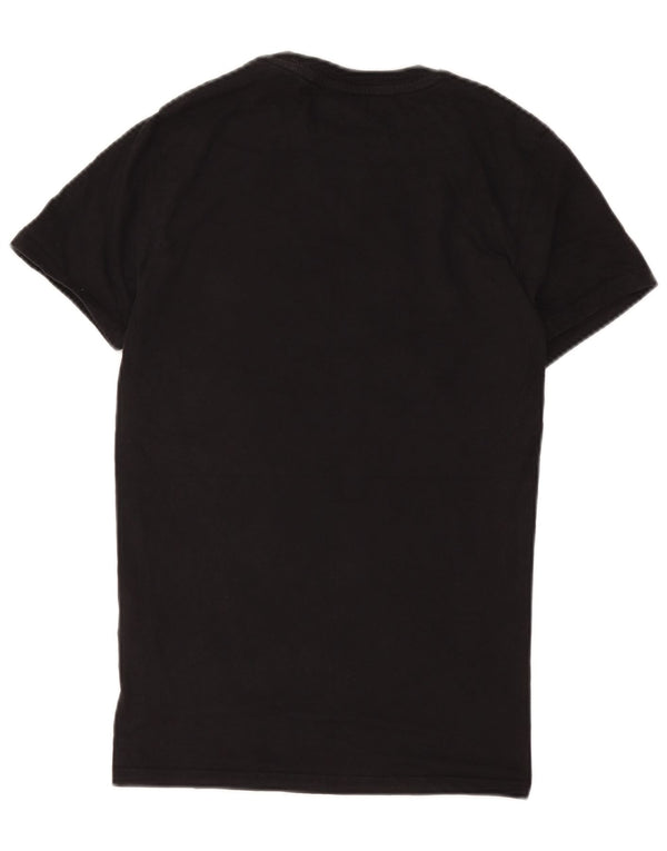 T-shirt grafica da uomo Superdry Top in cotone nero medio