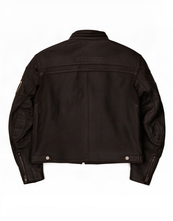 Giacca da corsa in pelle Motorstyle da uomo Dainese UK 42 XL Nera