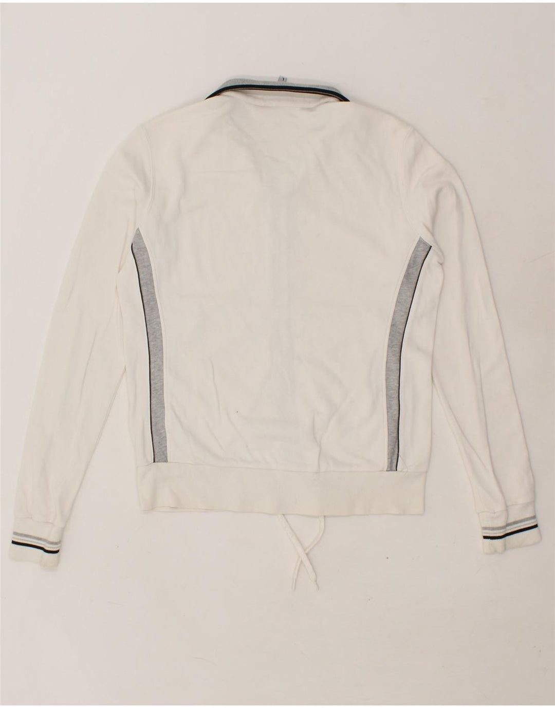 CHAMPION Womens Tracksuit Top Jacket UK 16 Large White Colourblock Cotton Vintage Champion and Second-Hand Champion from Messina Hembry 