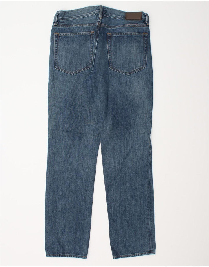 J. CREW Jeans dritti da uomo Sutton W30 L30 cotone blu