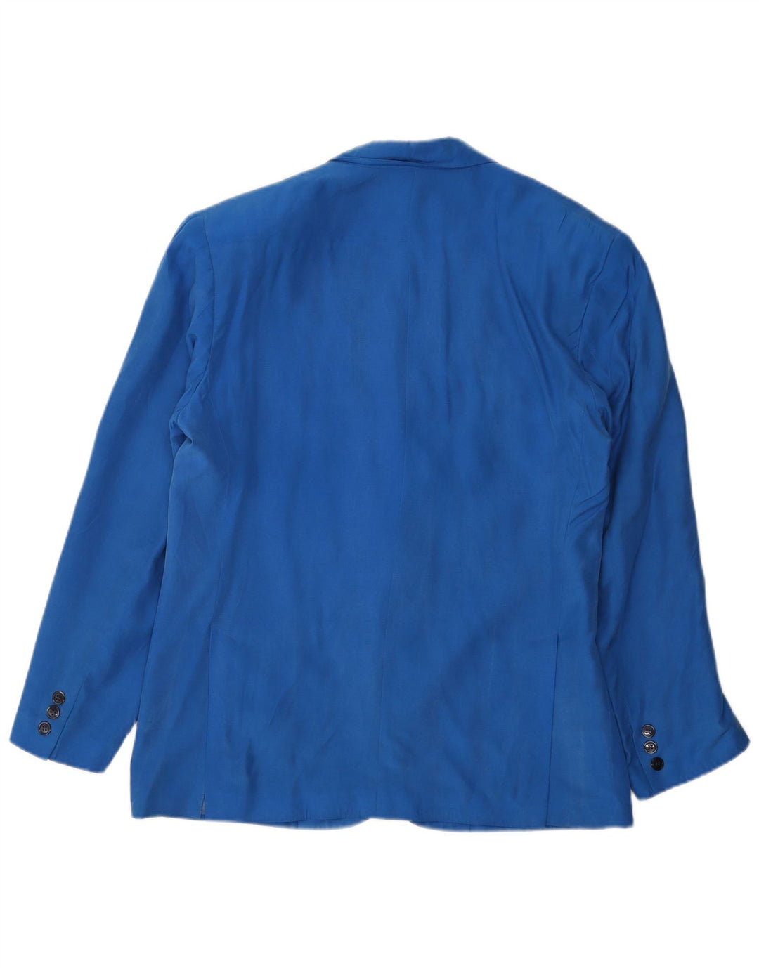 Giacca blazer vintage da uomo a 3 bottoni IT 48 blu medio