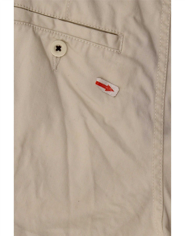 Pantaloncini chino da donna Tommy Hilfiger W28 cotone beige medio