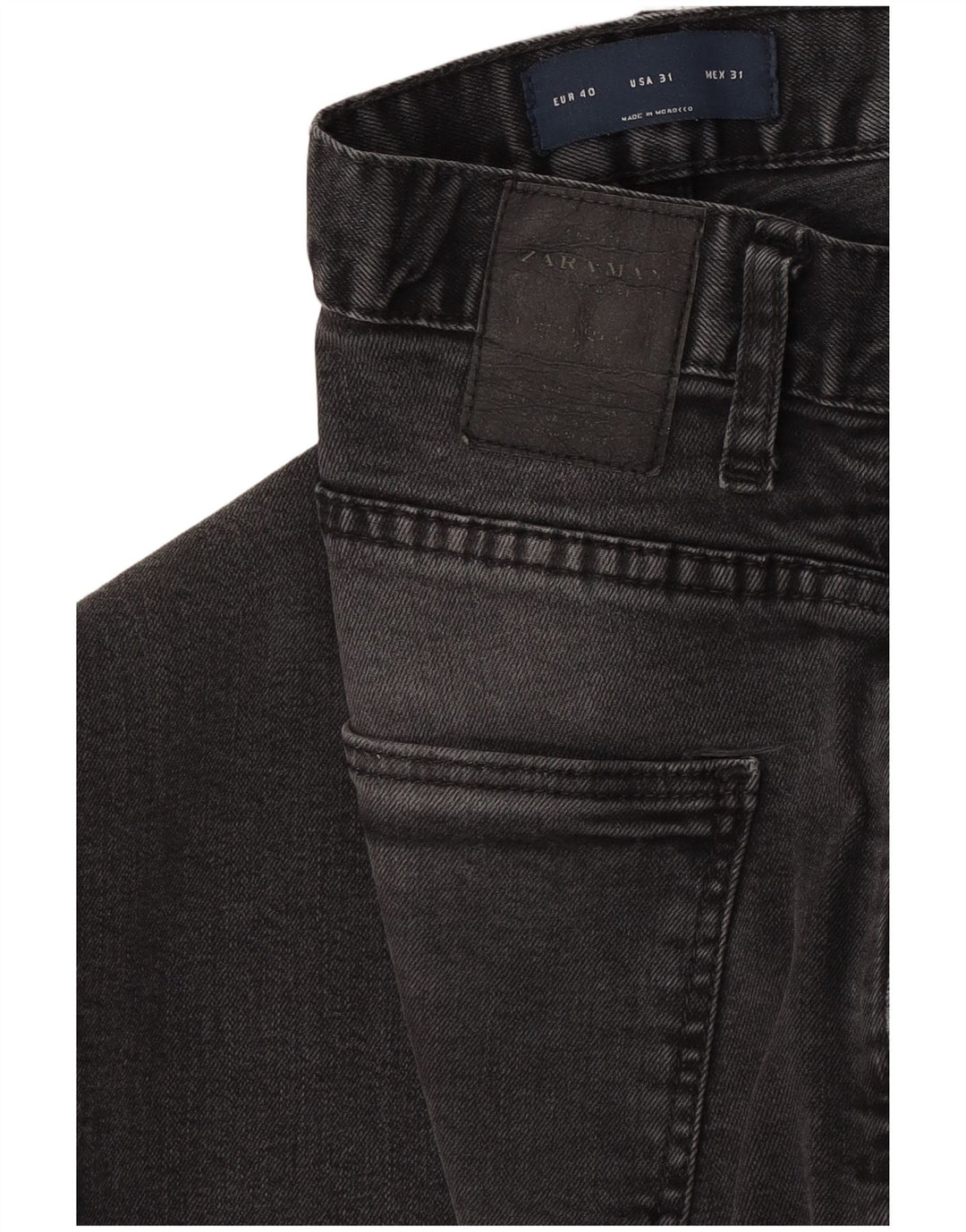 Jeans skinny da uomo Zara EU 40 medio W31 L32 grigio