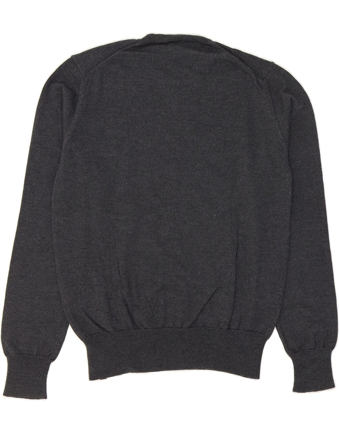 CALVIN KLEIN JEANS Womens Crew Neck Jumper Sweater UK 14 Medium Grey Vintage Calvin Klein Jeans and Second-Hand Calvin Klein Jeans from Messina Hembry 