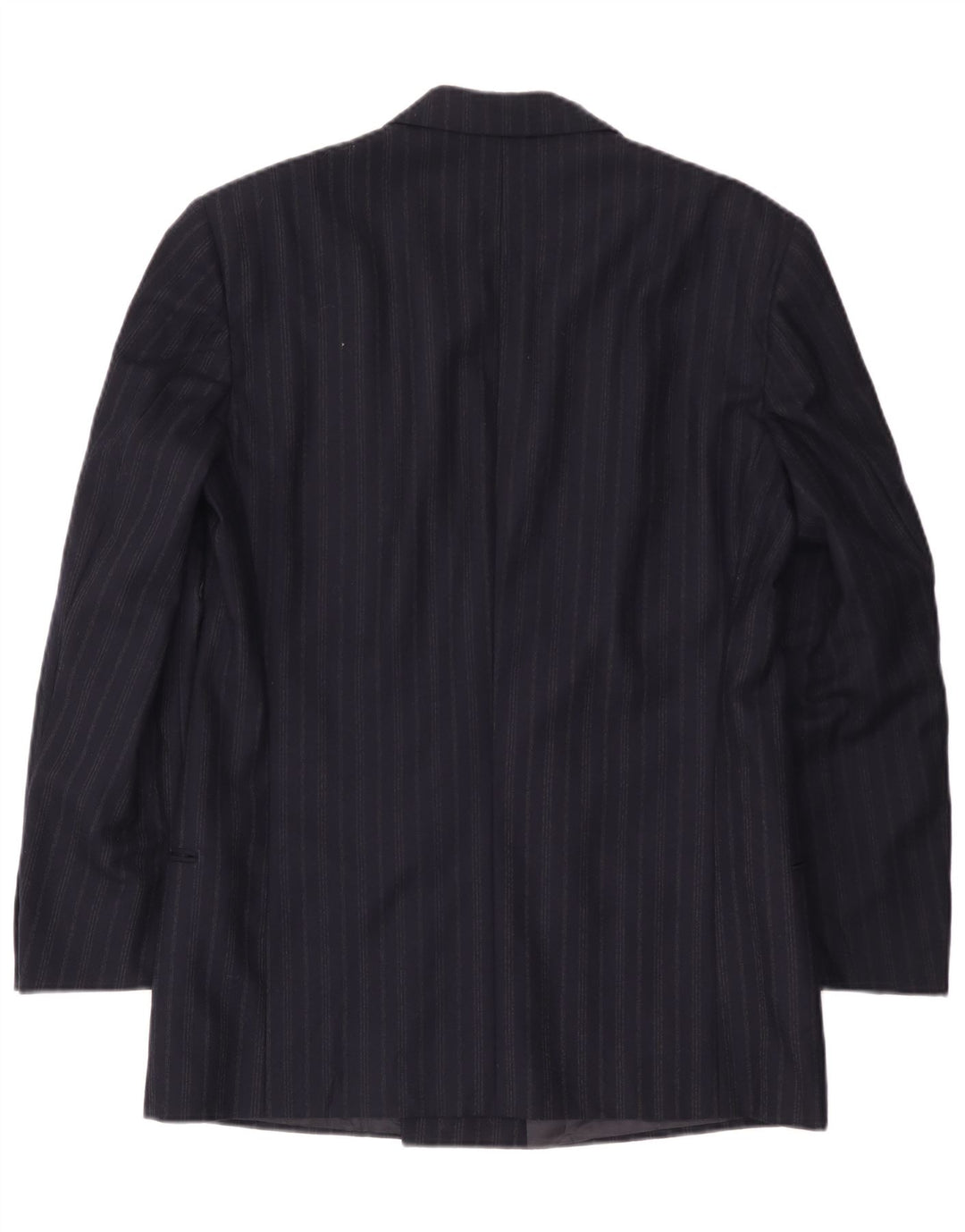 Giacca blazer da uomo Giorgio Armani UK 38 medio blu navy gessato