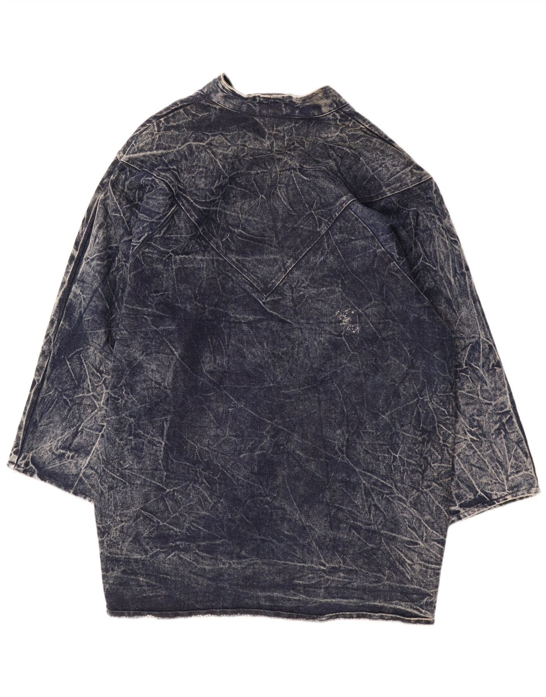 CHRISTIE OF CALIFORNIA Cappotto in denim oversize da donna US 14 XL Blu navy