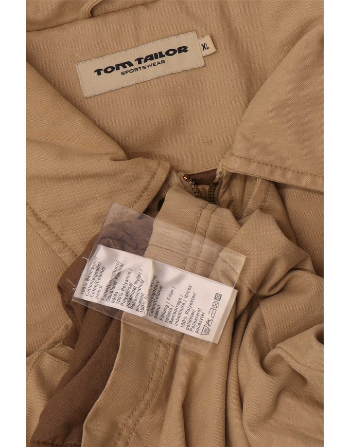 Giacca utility da uomo Tom Tailor UK 42 XL Cotone beige