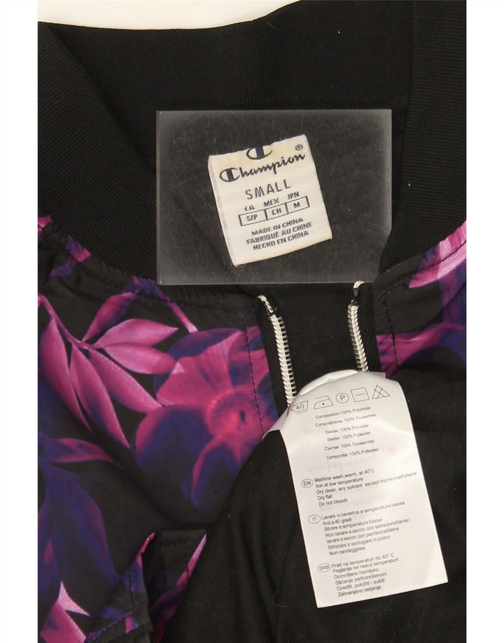 Giacca da tuta da donna Champion UK 10 Piccolo poliestere floreale viola