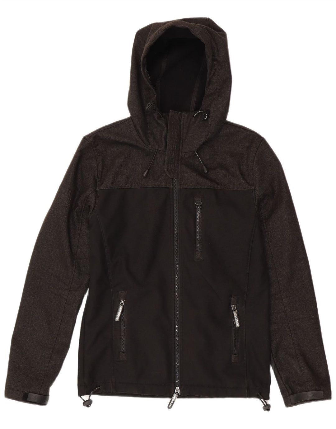 Giacca antipioggia da uomo Superdry The Windtrekker UK 36 Small Black Colourblock