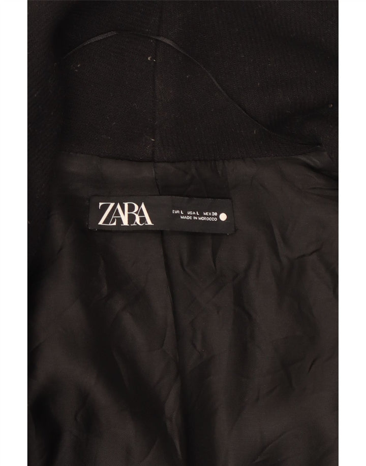 Cappotto Zara da donna UK 14 medio nero