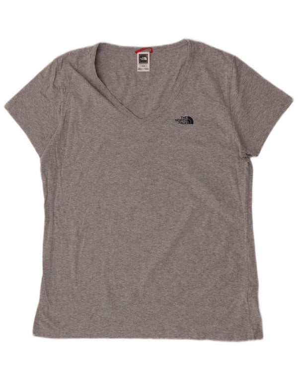 T-shirt da donna The North Face Top UK 18 XL cotone grigio