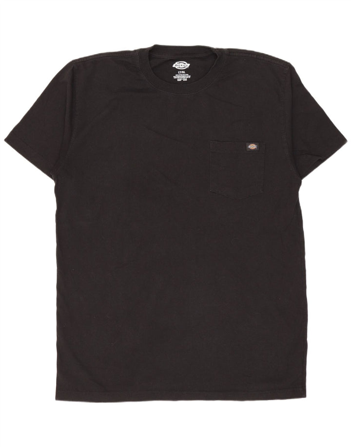 T-shirt da uomo Dickies Top grande in cotone nero