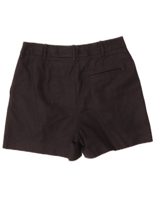 Pantaloncini chino con pegging da donna Zara medi W28 cotone nero