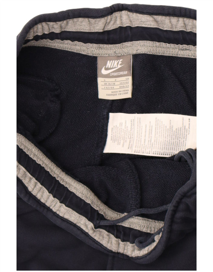 Pantaloni da tuta da uomo Nike Small in cotone blu navy