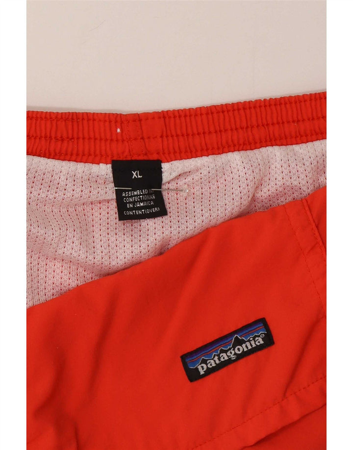 Pantaloncini da bagno da uomo Patagonia XL in nylon arancione