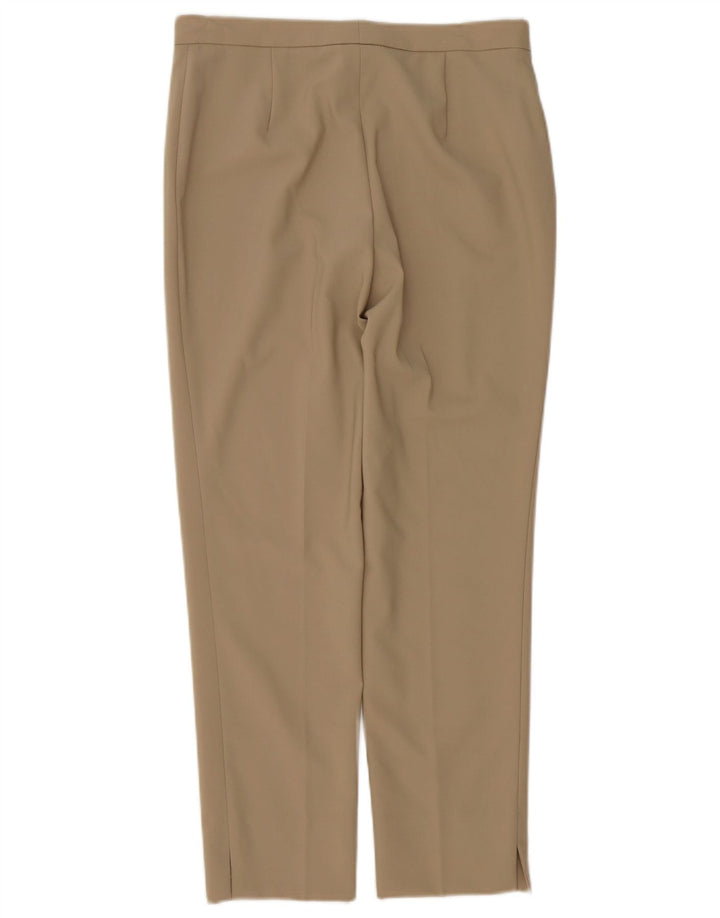 Pantaloni da abito dritti da donna Les Copains EU 40 Medio W30 L27 Beige