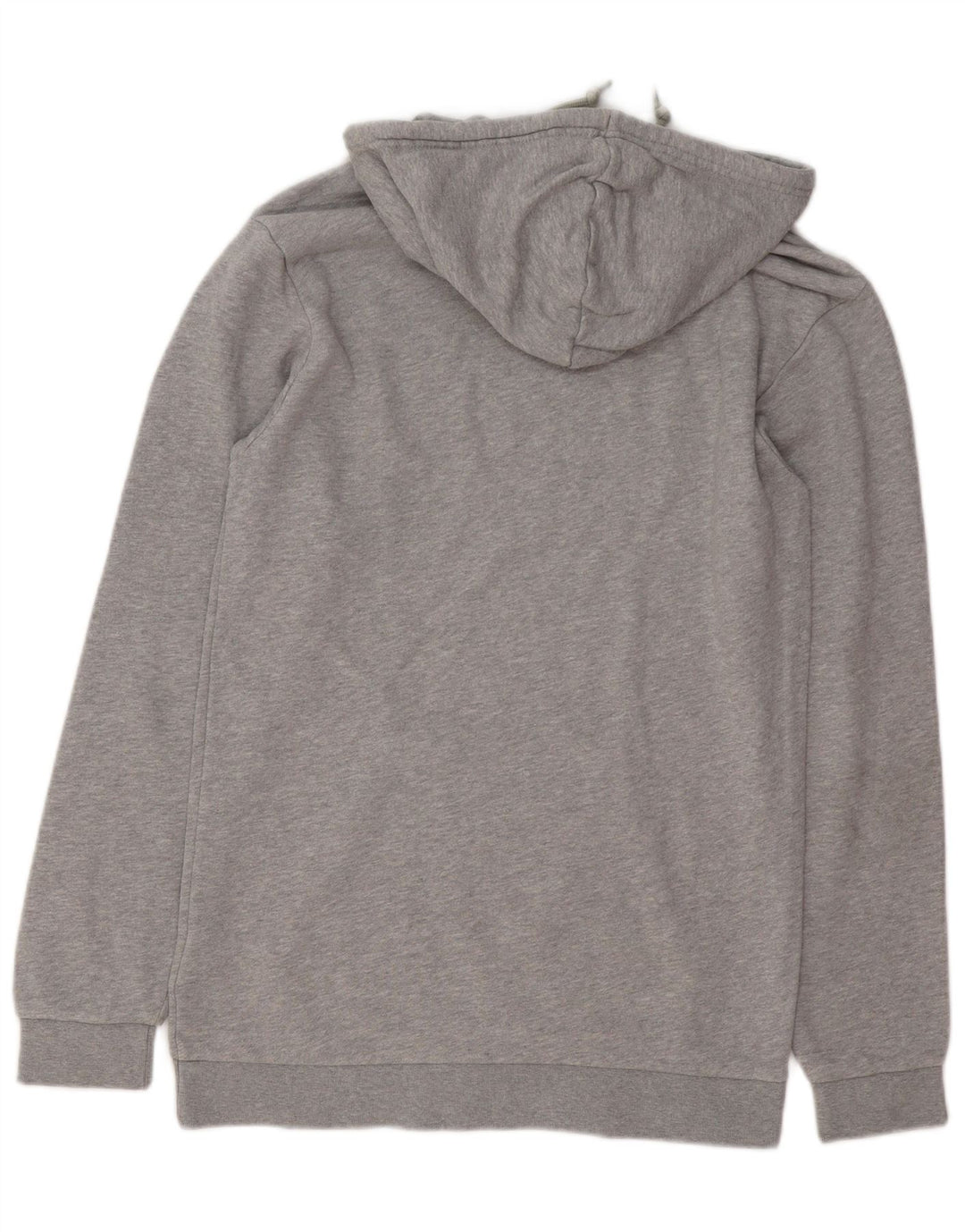 Maglione con cappuccio da uomo ADIDAS piccolo in cotone chiazzato grigio