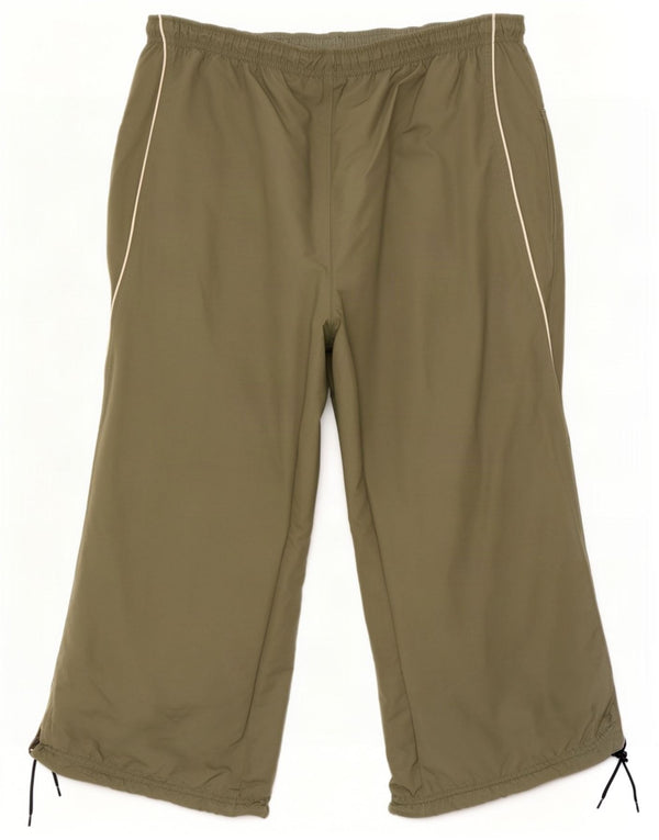 Pantaloni da tuta Nike Capri da uomo XL verde poliestere