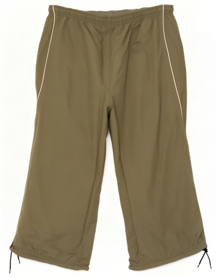 Pantaloni da tuta Nike Capri da uomo XL verde poliestere