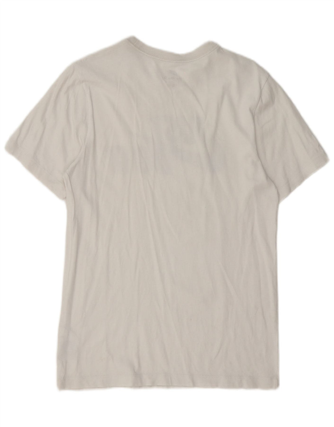 T-shirt grafica da uomo Nike Top Small in cotone bianco