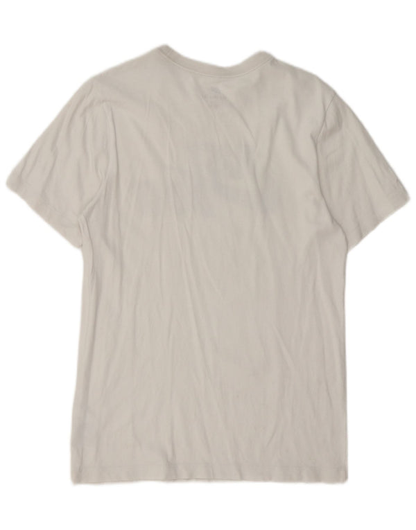 T-shirt grafica da uomo Nike Top Small in cotone bianco