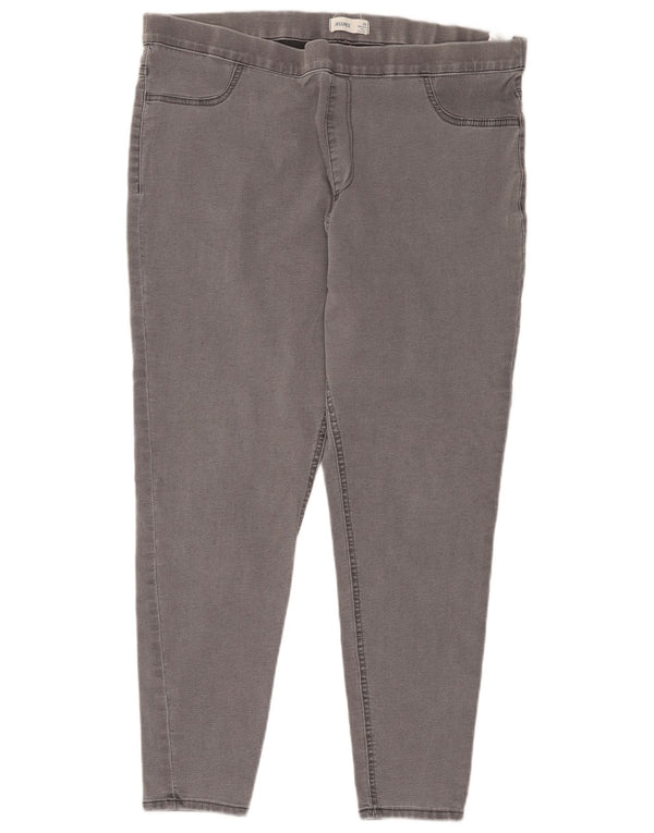 Jeans Jeggings da donna Marks & Spencer UK 20 2XL W38 L26 Cotone grigio