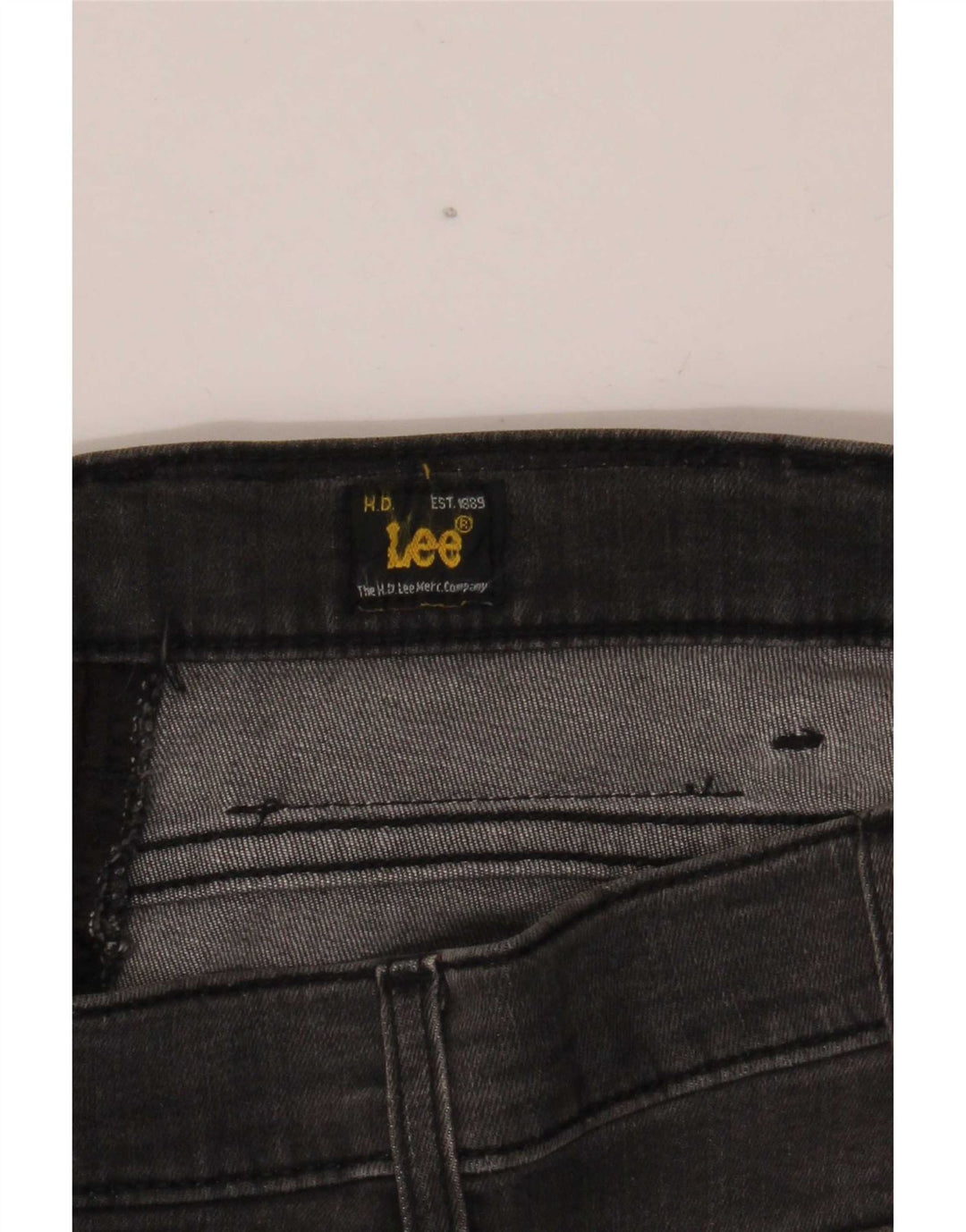 Jeans dritti da uomo Lee W32 L30 neri