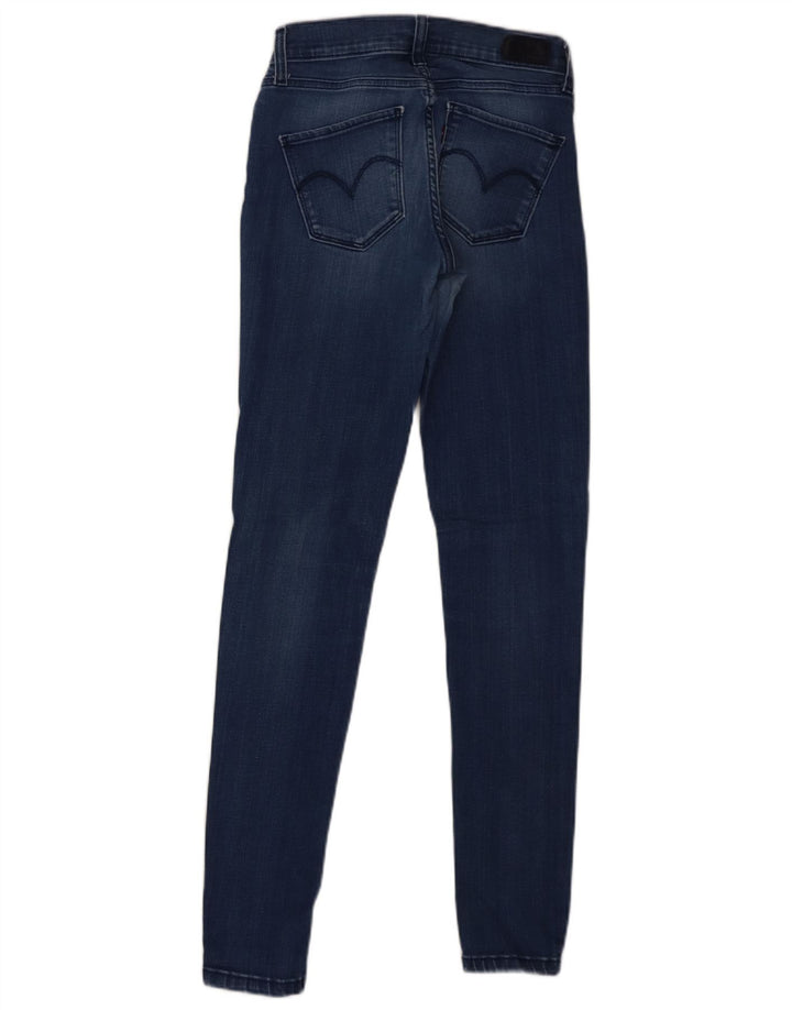 Jeans skinny da donna Levi's W25 L30 cotone blu navy