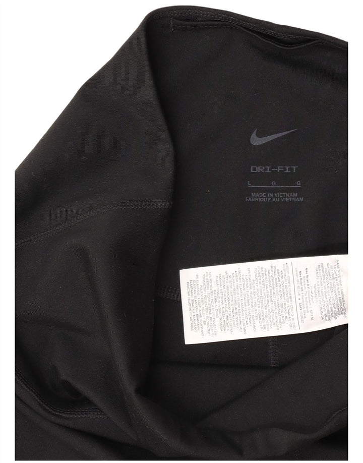 Leggings Nike Dri Fit da donna UK 14 grande poliestere nero