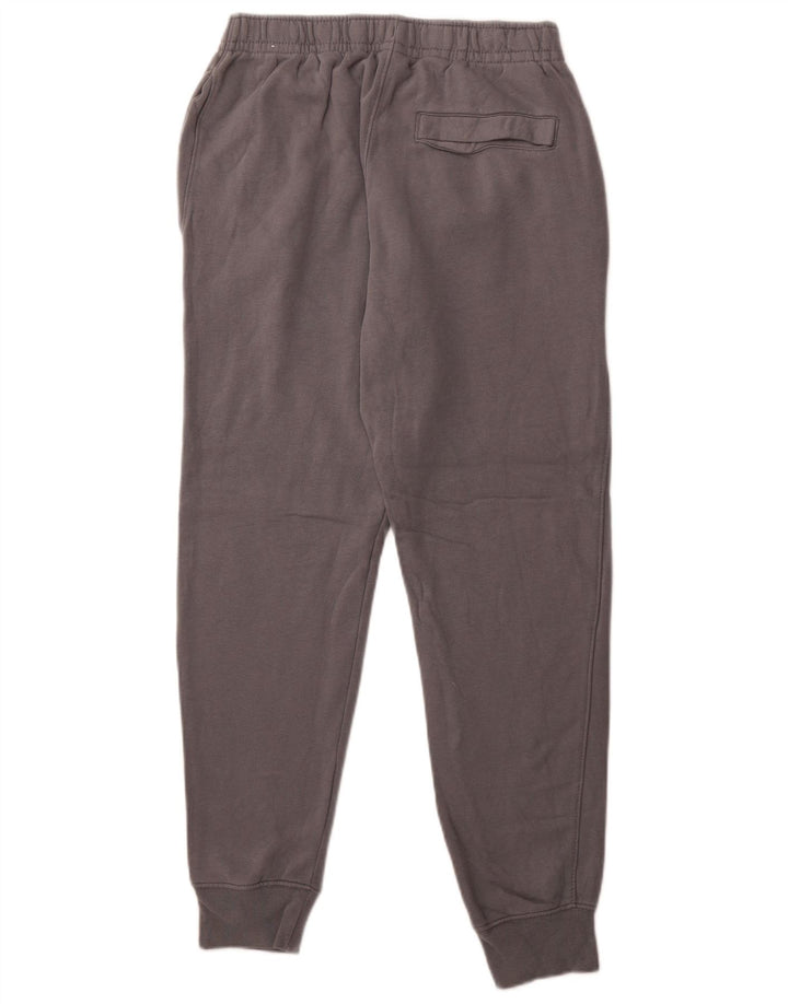 NIKE Mens Tracksuit Trousers Joggers Small  Grey Cotton