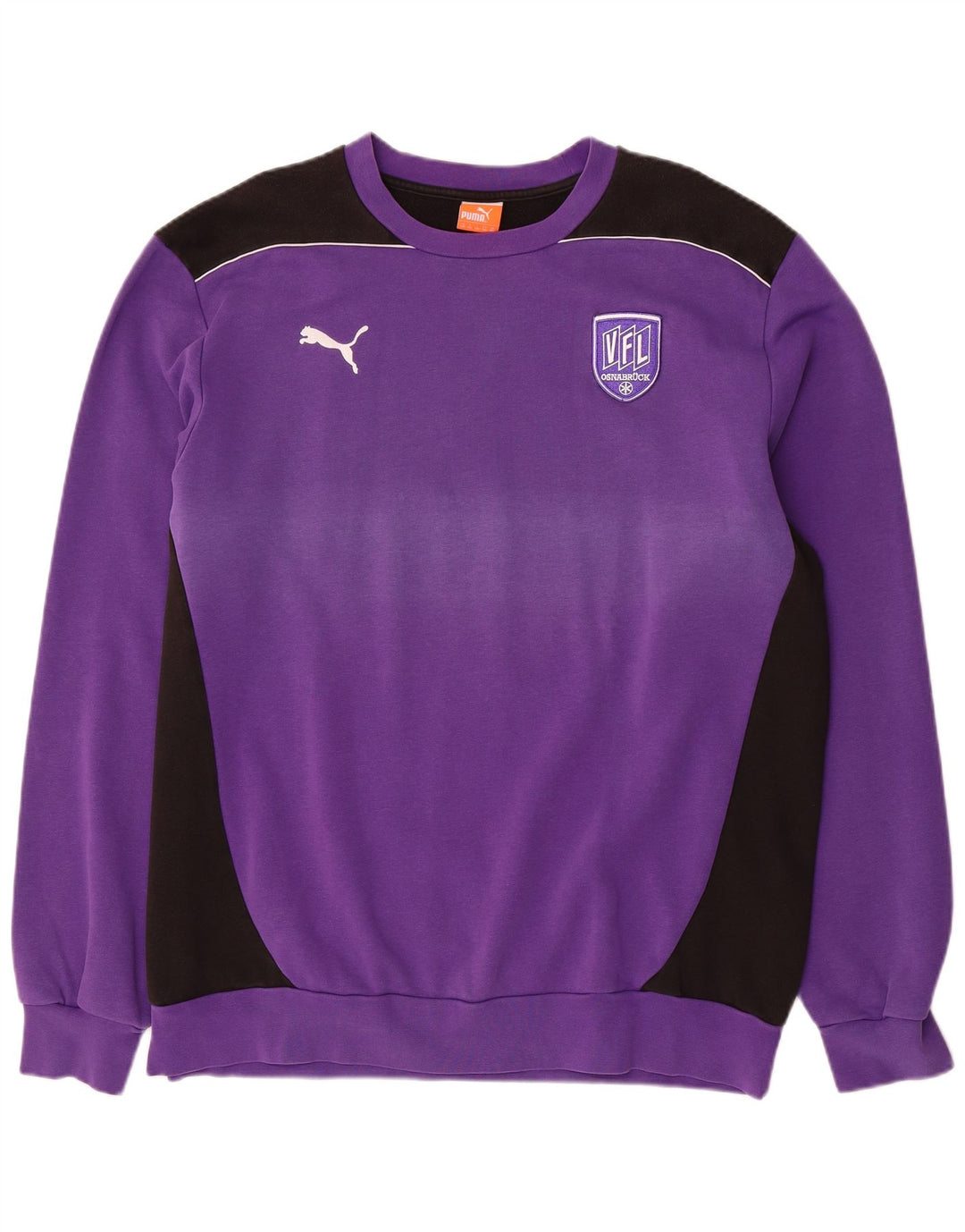 Felpa PUMA Osnabruck da uomo, 2XL, cotone color block viola
