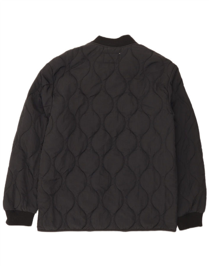 Giacca trapuntata da uomo The Stronghold UK 40 grande nera