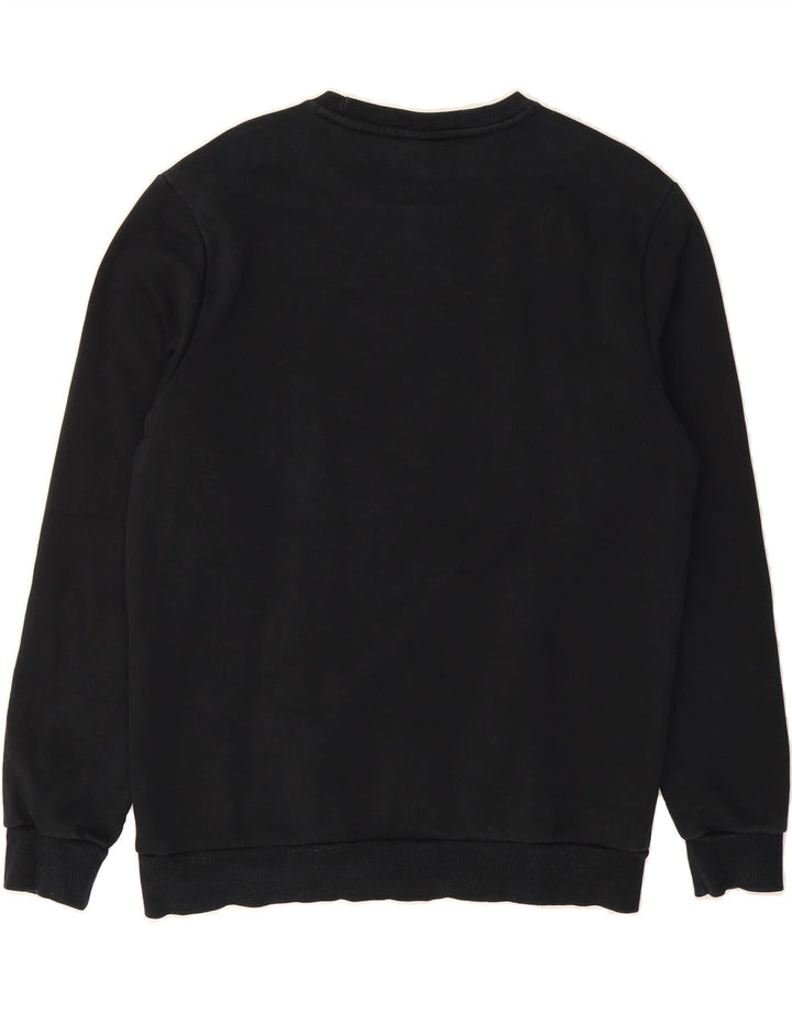 PUMA Mens Sweatshirt Jumper Large Black Vintage Puma and Second-Hand Puma from Messina Hembry 