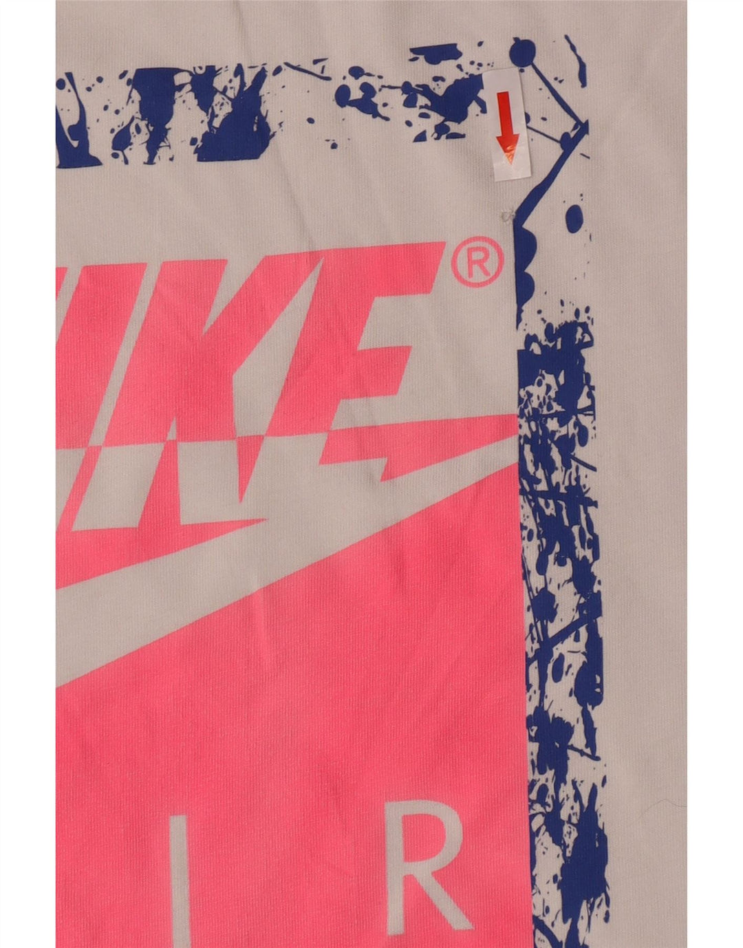T-shirt grafica da uomo Nike Top 2XL cotone bianco