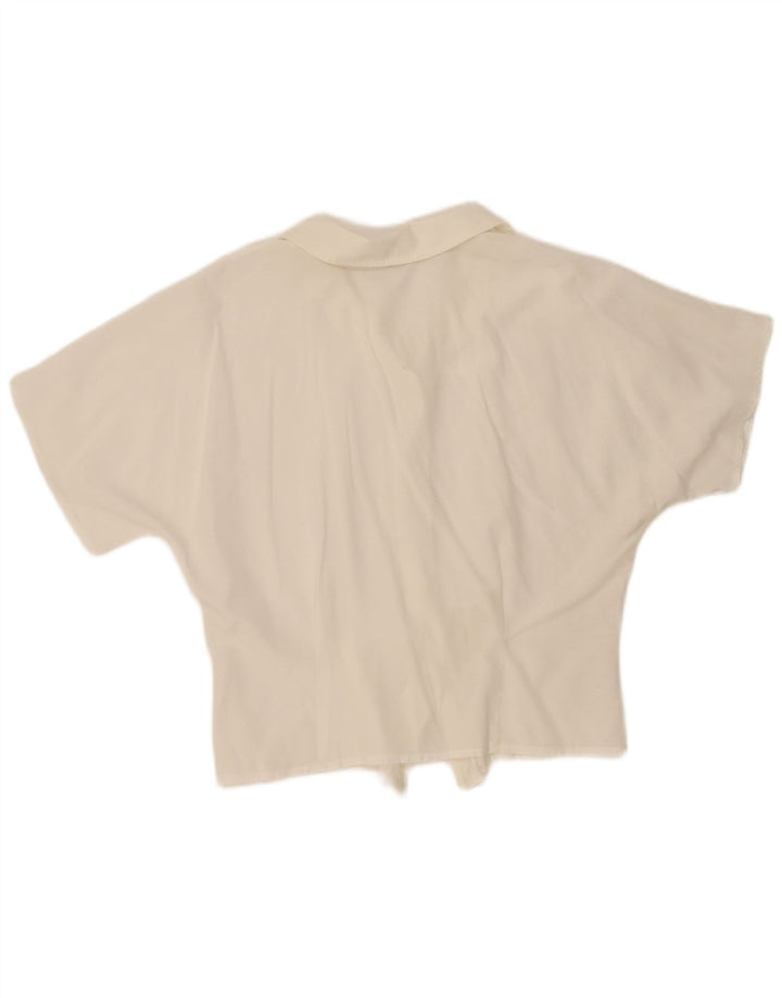 Camicetta a maniche corte da donna New Fast UK 16 grande bianca