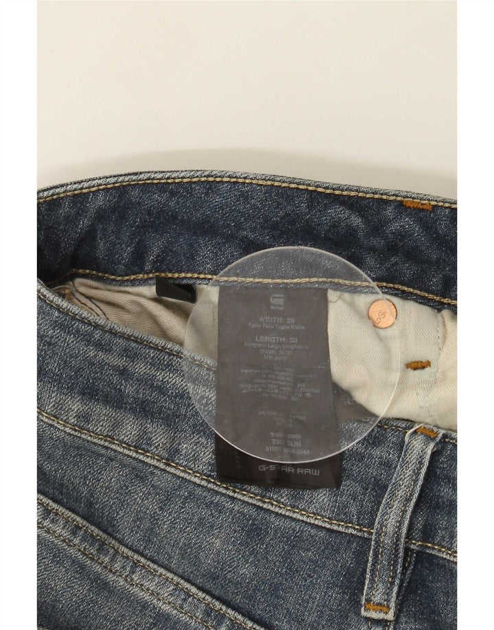 Jeans slim da uomo G-Star W29 L30 cotone blu