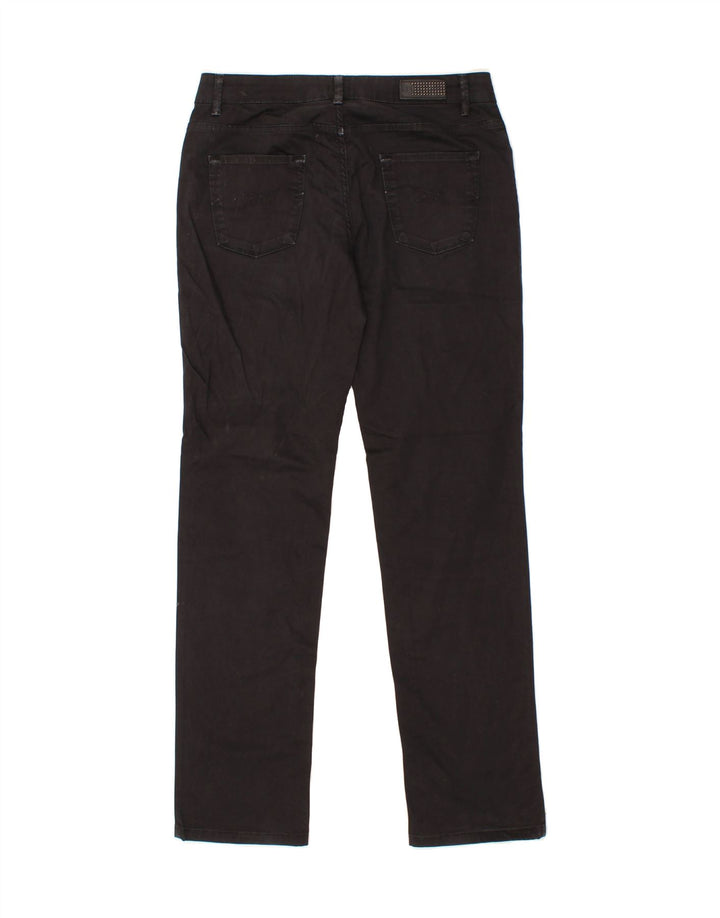 TRUSSARDI JEANS Womens Slim Jeans W29 L32 Black Cotton Vintage Trussardi Jeans and Second-Hand Trussardi Jeans from Messina Hembry 