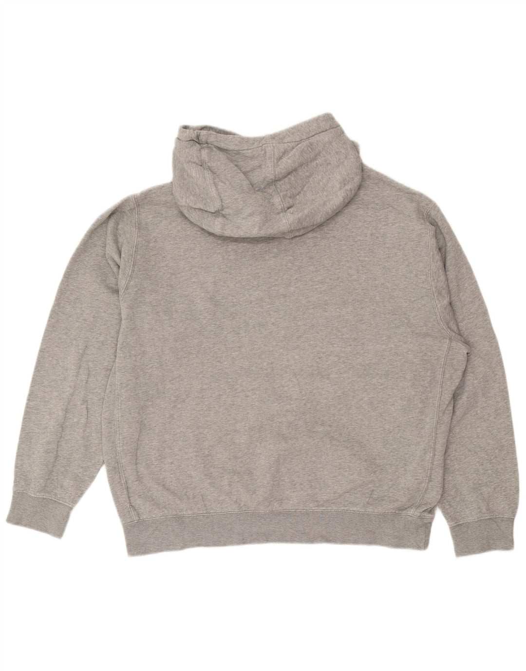 Felpa con cappuccio da uomo Nike Large in cotone grigio