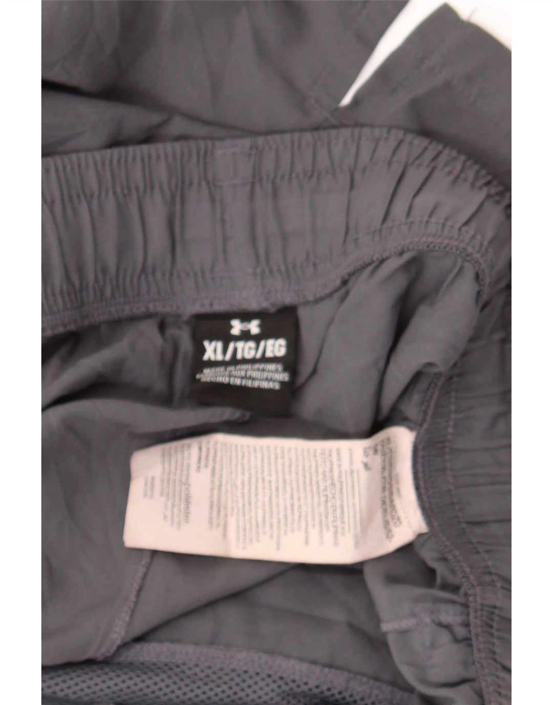 Pantaloncini sportivi grafici da uomo Under Armour XL poliestere grigio