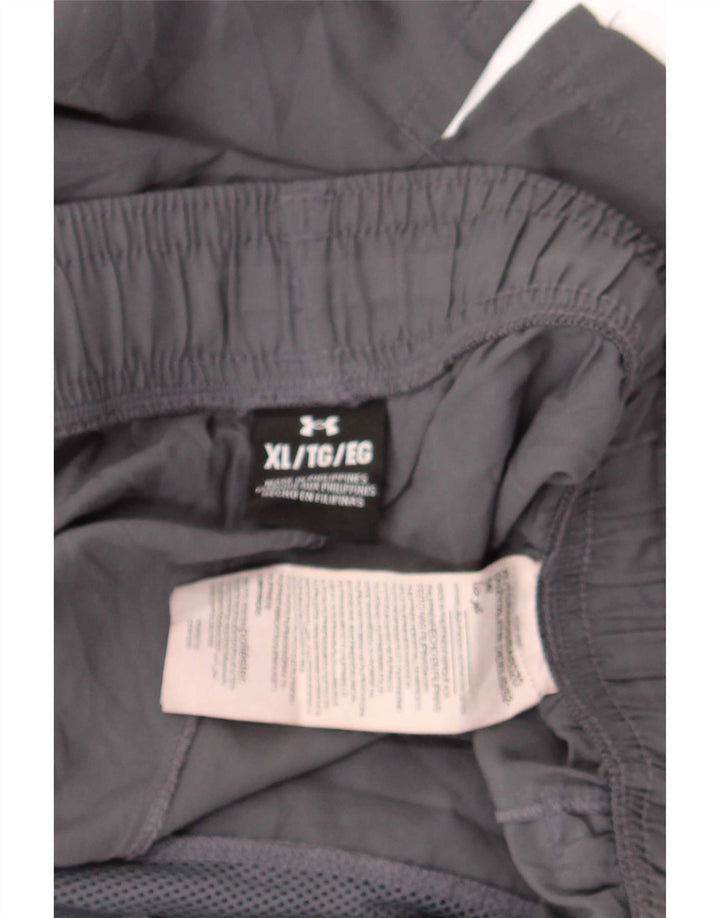 Pantaloncini sportivi grafici da uomo Under Armour XL poliestere grigio