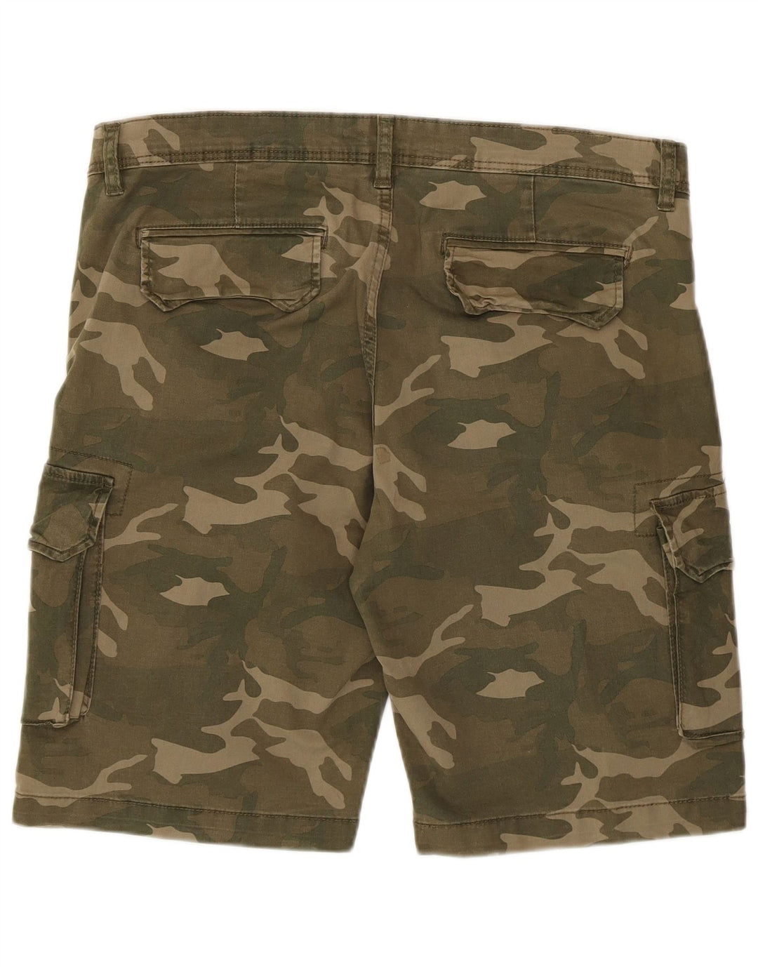Pantaloncini cargo da uomo OVS W36 Large Khaki Camouflage Cotton Army