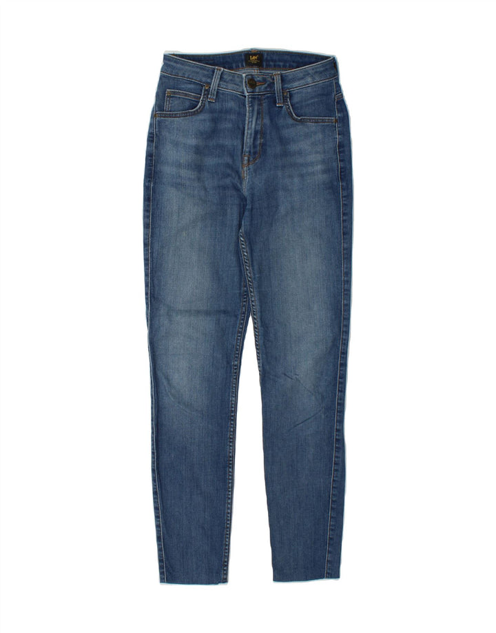 LEE Womens Skinny Jeans W26 L29 Blue Vintage Lee and Second-Hand Lee from Messina Hembry 