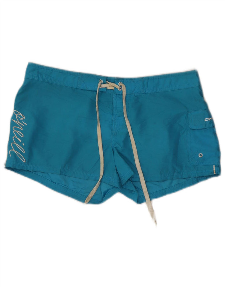 Pantaloncini da bagno grafici da donna O'Neill US 5 piccoli in poliestere blu