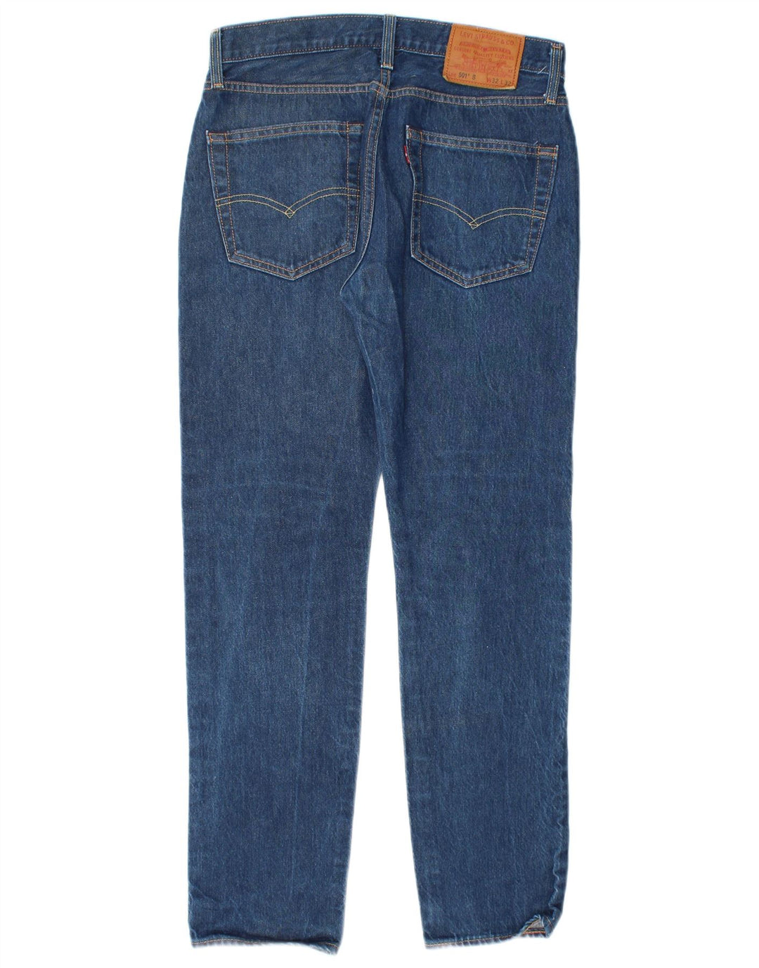 LEVI'S Jeans dritti da uomo 501 W32 L29 cotone blu